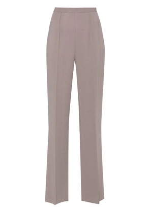 STYLAND high-waisted straight-leg trousers - Purple