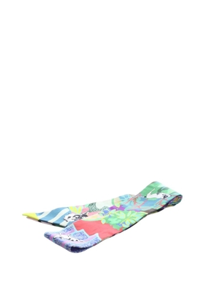 Hermès Pre-Owned 2021-2025 En Liberte Silk Twilly Scarf scarves - Multicolour