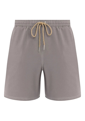 Lygia & Nanny Tony drawstring-detailed swim shorts - Grey