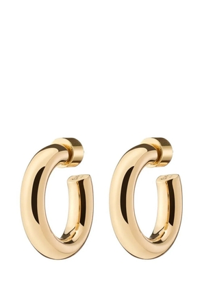 Jennifer Fisher 14k yellow gold Natasha huggie hoop earrings