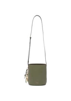 Furla Roxie leather bucket bag - Green
