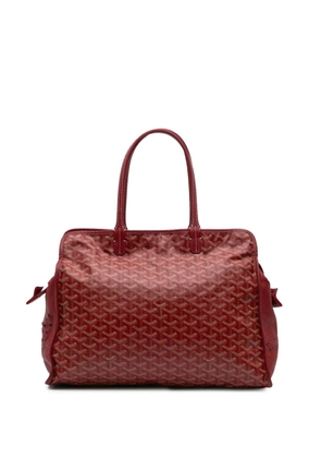 Goyard Pre-Owned 2012 Goyardine Sac Hardy Pet Carrier PM travel bag - Red