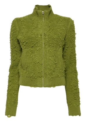 JNBY zip-up cardigan - Green