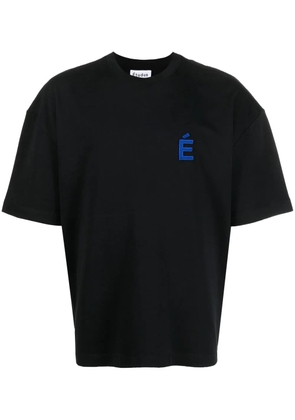 Études Studio logo-print organic cotton T-shirt - Black