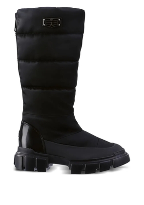 Hogl Harvey quilted knee-high boots - Black