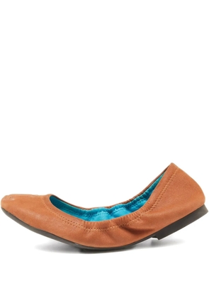 Polo Ralph Lauren Vintage leather ballet flats - Brown