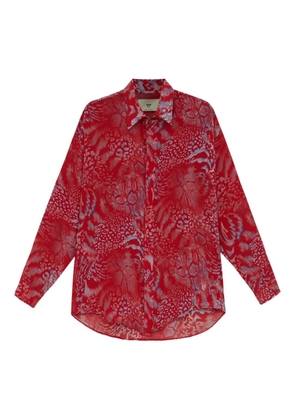 MISCI animal-print shirt - Red