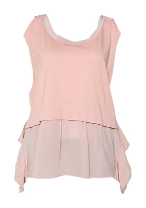 Miu Miu Pre-Owned tie-detail blouse - Pink