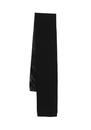 TOM FORD frayed-edge scarf - Black