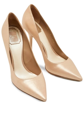 Christian Dior Pre-Owned Cherie pointed-toe pumps - Neutrals