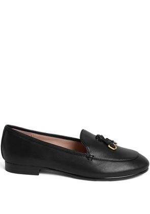 Coccinelle Loop leather loafers - Black