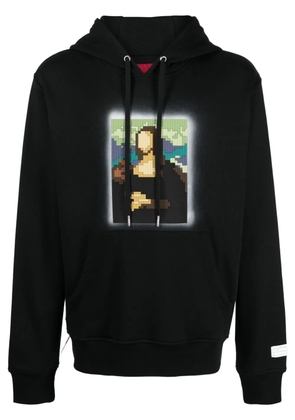 Mostly Heard Rarely Seen 8-Bit The Most Famous Lady graphic-print cotton hoodie - Black