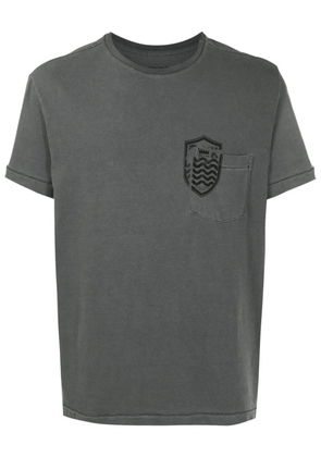 Osklen logo-print cotton T-shirt - Grey