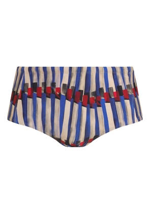 Lygia & Nanny striped printed swimming trunks - Neutrals