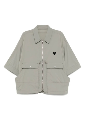 SONGZIO multi pocket half jumper jacket - Grey