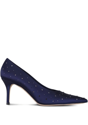 Arteana studded pointed pumps - Blue