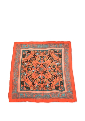 Hermès Pre-Owned 1990-2000s silk scarf - Orange