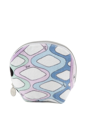 PUCCI Pre-Owned x Bazaar 2000s printed pouch - White