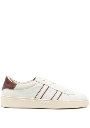 Eleventy suede sneakers - White