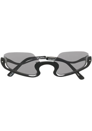 Henrik Vibskov Rollo tinted sunglasses - Black