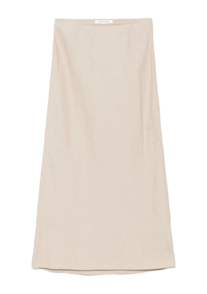 SAMSOE SAMSOE Saagneta midi skirt - Neutrals