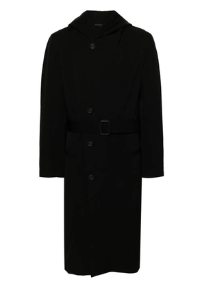 Yohji Yamamoto wool coat - Black