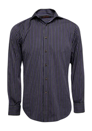 Etro Pre-Owned striped shirt - Purple
