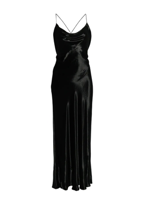 Alberta Ferretti scoop-neck dress - Black