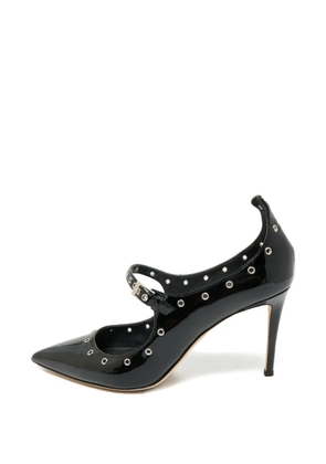 Giuseppe Zanotti leather eyelet pumps - Black
