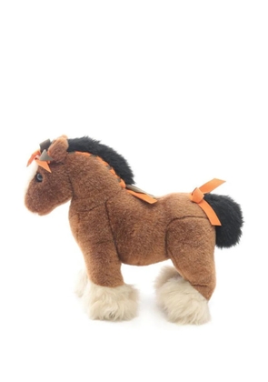 Hermès Pre-Owned Elmy PPM suede stuffed toy - Brown