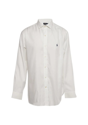 Polo Ralph Lauren Vintage cotton embroidered shirt - White