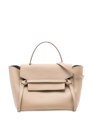 Celine Pre-Owned 2017 Mini Grained Calfskin Belt Bag satchel - Brown