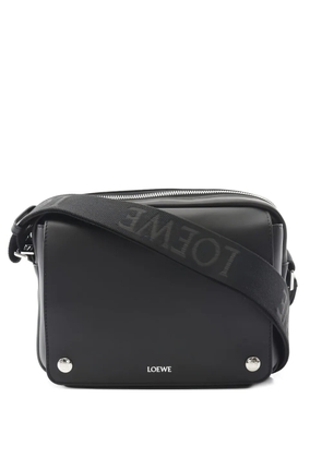 Loewe Pre-Owned 2020s pebble-leather messenger bag - Black