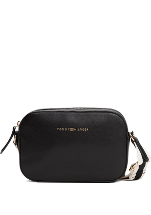 Tommy Hilfiger logo-lettering camera bag - Black