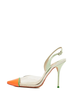 Sophia Webster Daria slingback pumps - Green