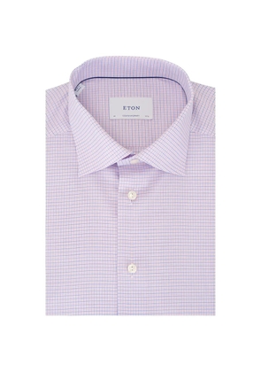 Eton checked shirt - Pink