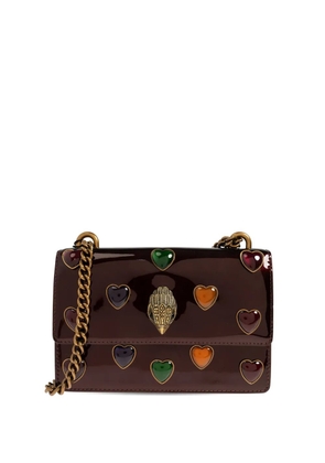 Kurt Geiger London heart embellished shoulder bag - Brown