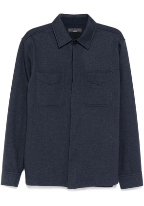 Brett Johnson jersey shirt jacket - Blue