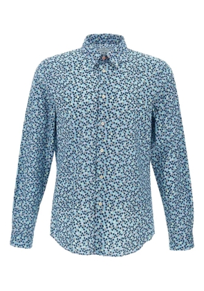 PS Paul Smith floral-print shirt - Blue