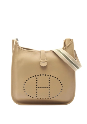 Hermès Pre-Owned 2008 GM Evelyn leather shoulder bag - Neutrals