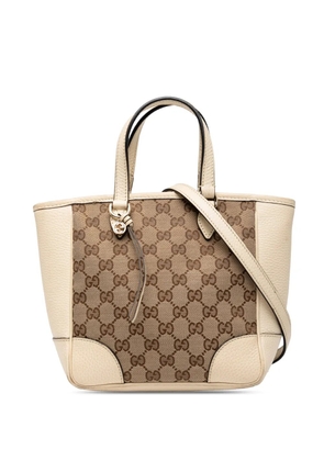 Gucci Pre-Owned 2000-2015 Small GG Canvas Bree satchel - Brown