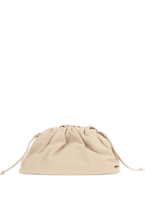 Bottega Veneta Pre-Owned leather pouch bag - Neutrals
