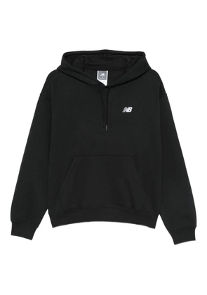 New Balance logo-embroidered hoodie - Black