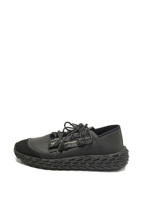 Giuseppe Zanotti Vintage Urchin serrated-sole lace-up sneakers - Black