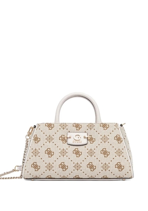 GUESS USA monogram-pattern tote bag - Neutrals