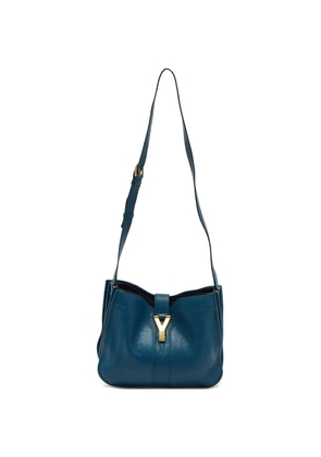 Saint Laurent Pre-Owned medium Cabas Chyc shoulder bag - Blue