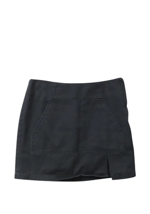 Marc Jacobs Vintage zip-up mini skirt - Black