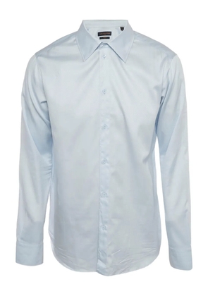 Louis Vuitton Pre-Owned striped cotton shirt - Blue