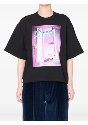 Kolor graphic-print T-shirt - Black