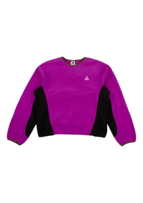 Nike wolf tree crew-neck sweatshirt - Purple